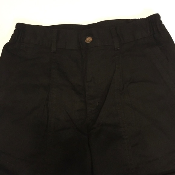 APPARATUS black twill pull on pants 10 R - Picture 3 of 5